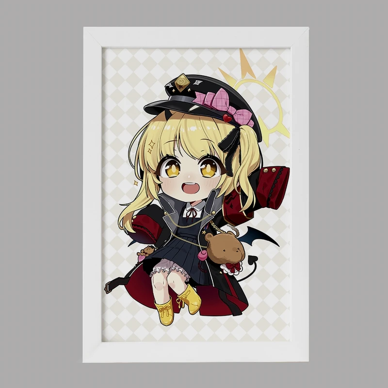 تابلو خندالو مدل بازی آرشیو آبی (Blue Archive) کد 34315