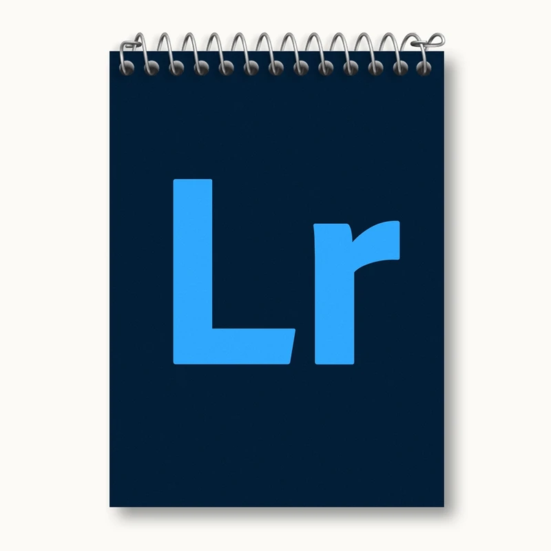 دفتر یادداشت 50 برگ خندالو مدل لایت روم LightRoom کد 8430