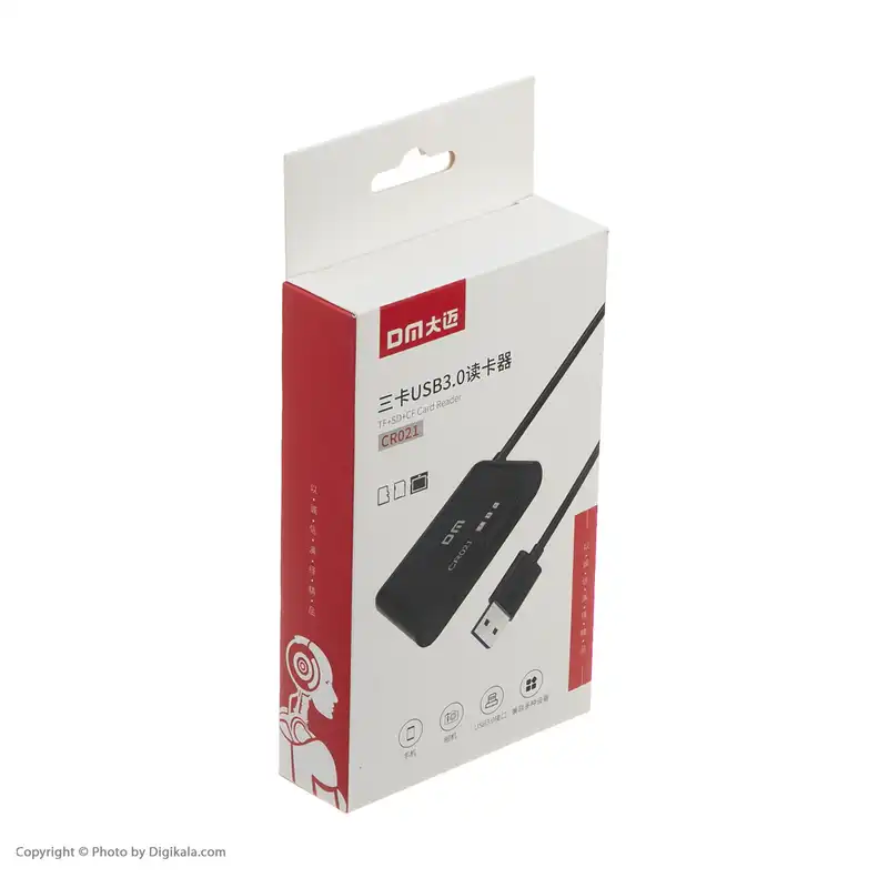 کارت‌خوان دی ام مدل CR021