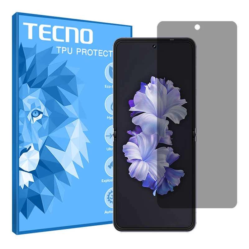 محافظ صفحه نمایش حریم شخصی تکنو مدل Resistant مناسب برای گوشی موبایل تکنو Phantom V Flip