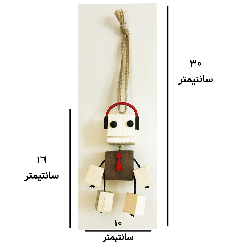اسباب بازی زینتی مدل چوبی فانتزی کد 01