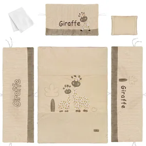 سرویس روتختی ۶ تکه کودک پینک بلو طرح زرافه