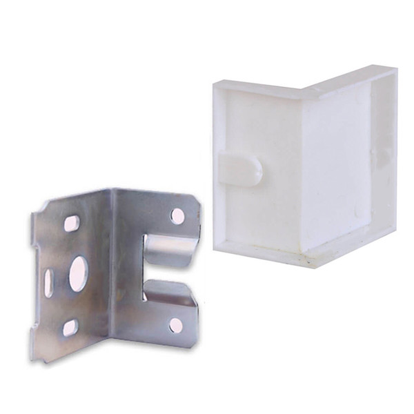 بست گونیا روکش دار مدل Beh-01 بسته 6 عددی