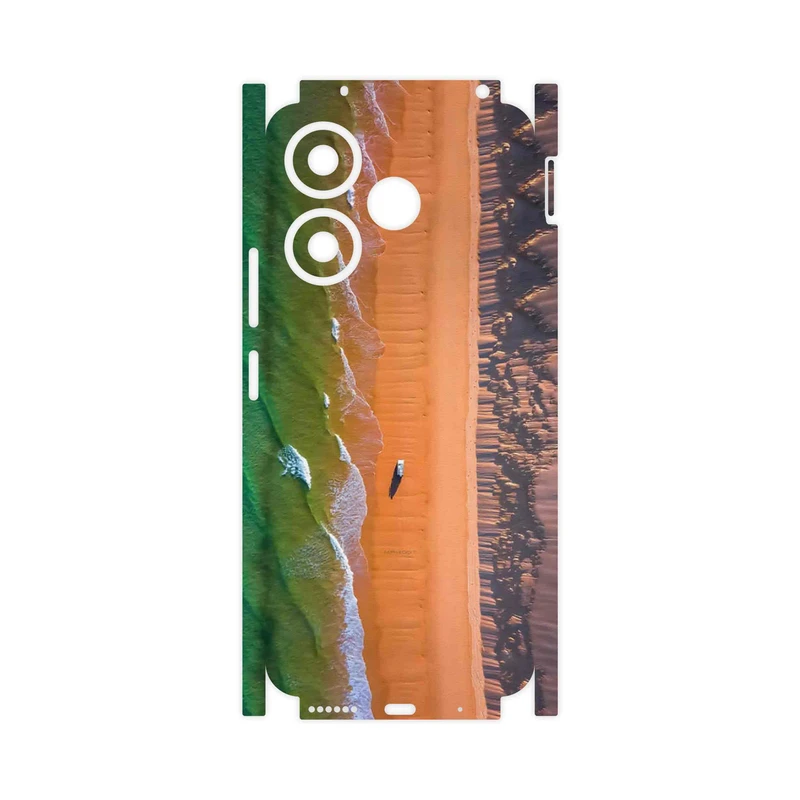 برچسب پوششی ماهوت مدل Beach and Green Sea-FullSkin مناسب برای گوشی موبایل شیائومی Redmi 13