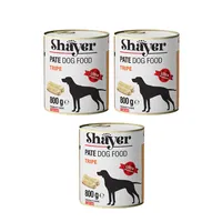 کنسرو غذای سگ شایر مدل پته سیرابی وزن 800 گرم بسته 3 عددی