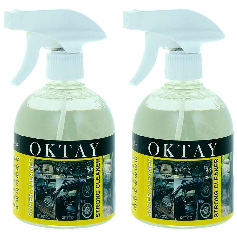 جرمگیر داخل خودرو نانو اکتای مدل SUPERCLEAN حجم 550 میلی لیتر بسته 2 عددی