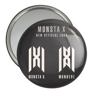 آینه جیبی خندالو مدل گروه مانستا اکس Monsta X  کد 21208