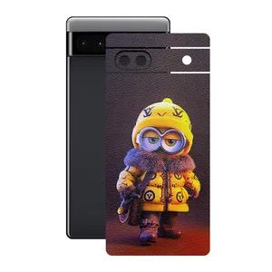 Remax cover sticker Leth model minion design suitable for Google Pixel 6a mobile phone