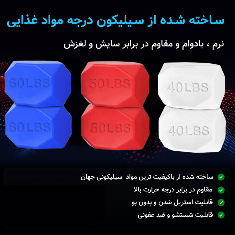 زاویه ساز صورت و تقویت عضلات فک مدل 3LEVELS بسته 6 عددی
