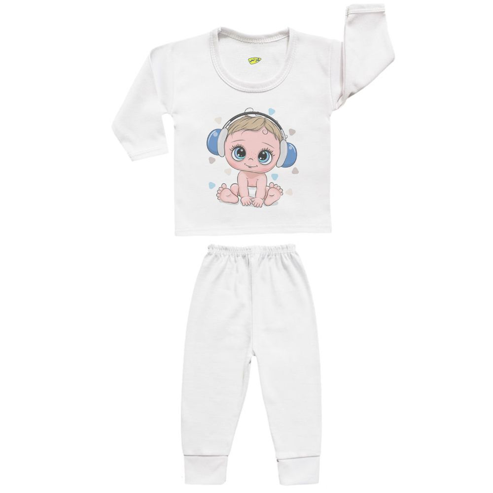 ست تی شرت و شلوار نوزادی کارانس مدل SBS-251