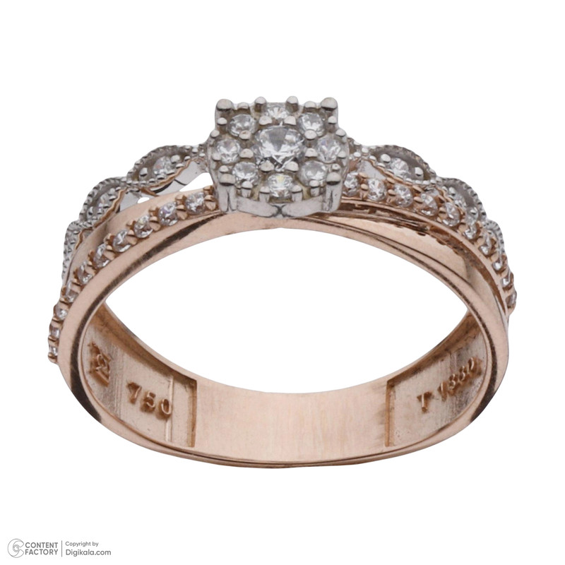 انگشتر طلا 18 عیار زنانه مایا ماهک مدل MR1142