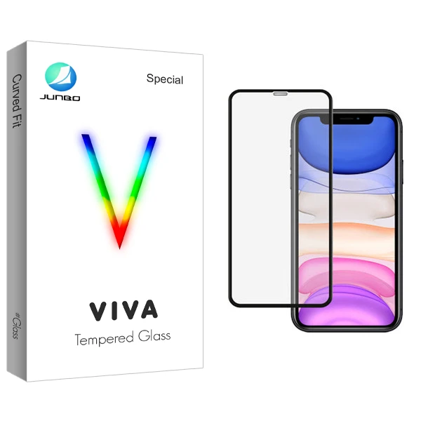 محافظ صفحه نمایش جانبو مدل Viva Glass مناسب برای گوشی موبایل اپل iPhone xr