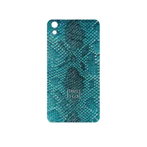 MAHOOT Blue Snake Skin Cover Sticker for HTC One E9s