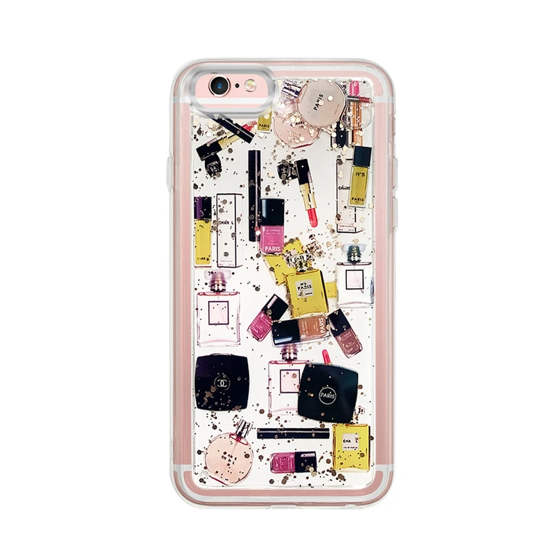 کاور دکین مدل آکواریومی طرح لوازم آرایش مناسب برای گوشی موبایل اپل iPhone 6/ 6s 