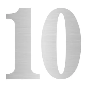 تابلو نشانگر مستر راد طرح پلاک واحد شماره 10کد S 10