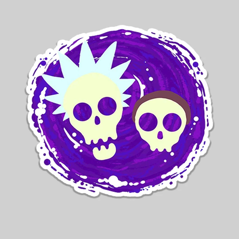  استیکر لپ تاپ طرح ریک و مورتی کد 1224