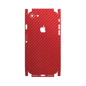 MAHOOT Red-Fiber-FullSkin Cover Sticker for Apple iPhone 8