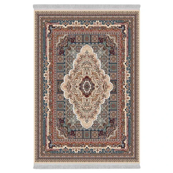 فرش پارچه‌ای دفه مدل فرشینه طرح مدرن کد 336