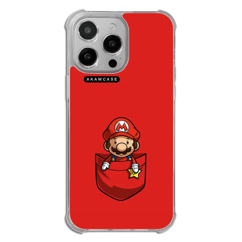 کاور آکام مدل AMCWTA14PROMAX-SUPER MARIO3 مناسب برای گوشی موبایل اپل iPhone 14 Pro Max