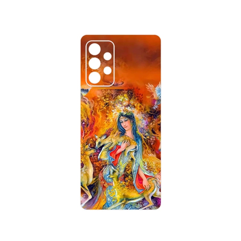 برچسب پوششی ماهوت مدل Persian miniature 2 مناسب برای گوشی موبایل سامسونگ Galaxy A52s 5G