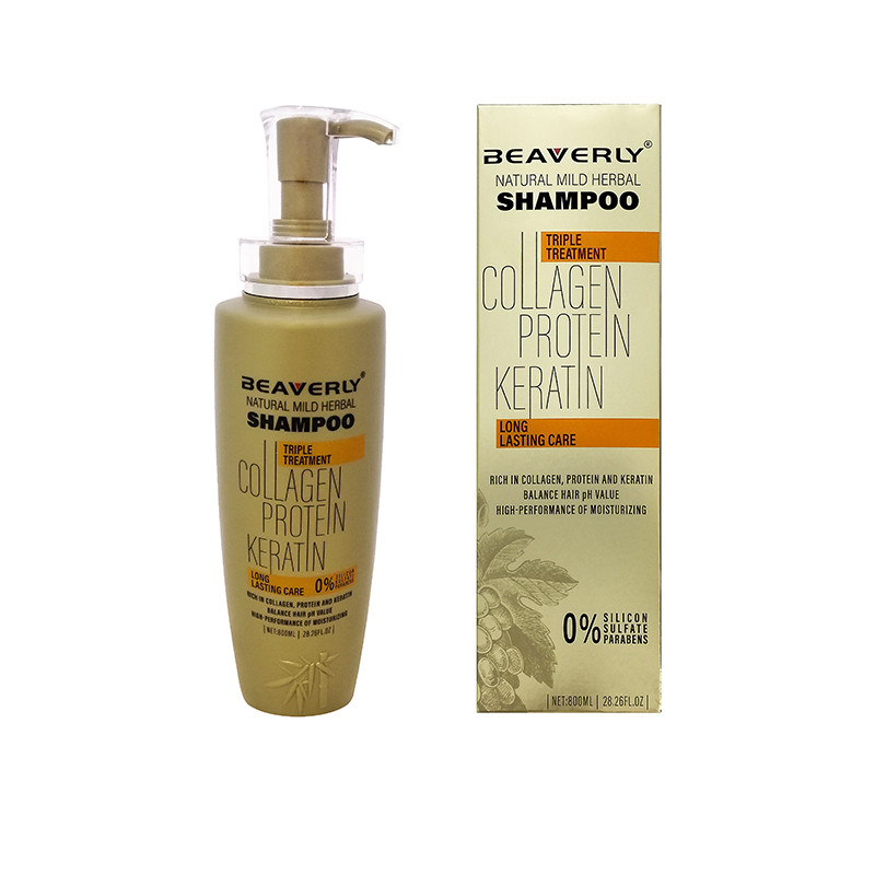 شامپو تقویت کننده مو بیورلی مدل Collagen حجم 800 میلی لیتر شامپو تقویت کننده مو بیورلی مدل Collagen حجم 800 میلی لیتر