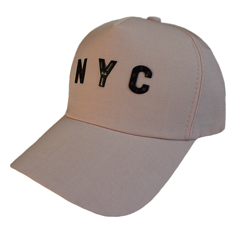 کلاه کپ مدل NYC pink