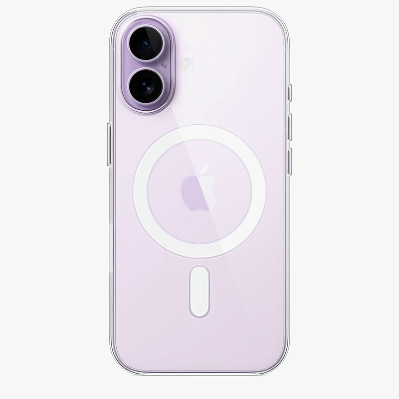 کاور Clear Case Magnetic مدل مگ سیف دار مناسب برای گوشی موبایل اپل Iphone 16