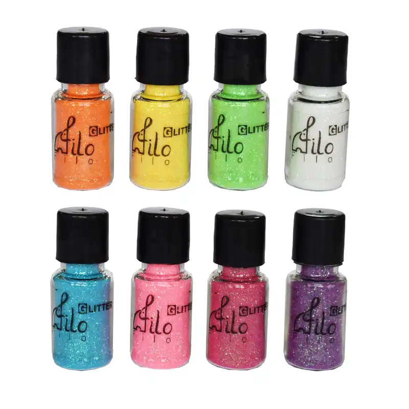 پودر اکلیل رزین اپوکسی فیلو مدل Neon 10 حجم 10 میلی لیتر