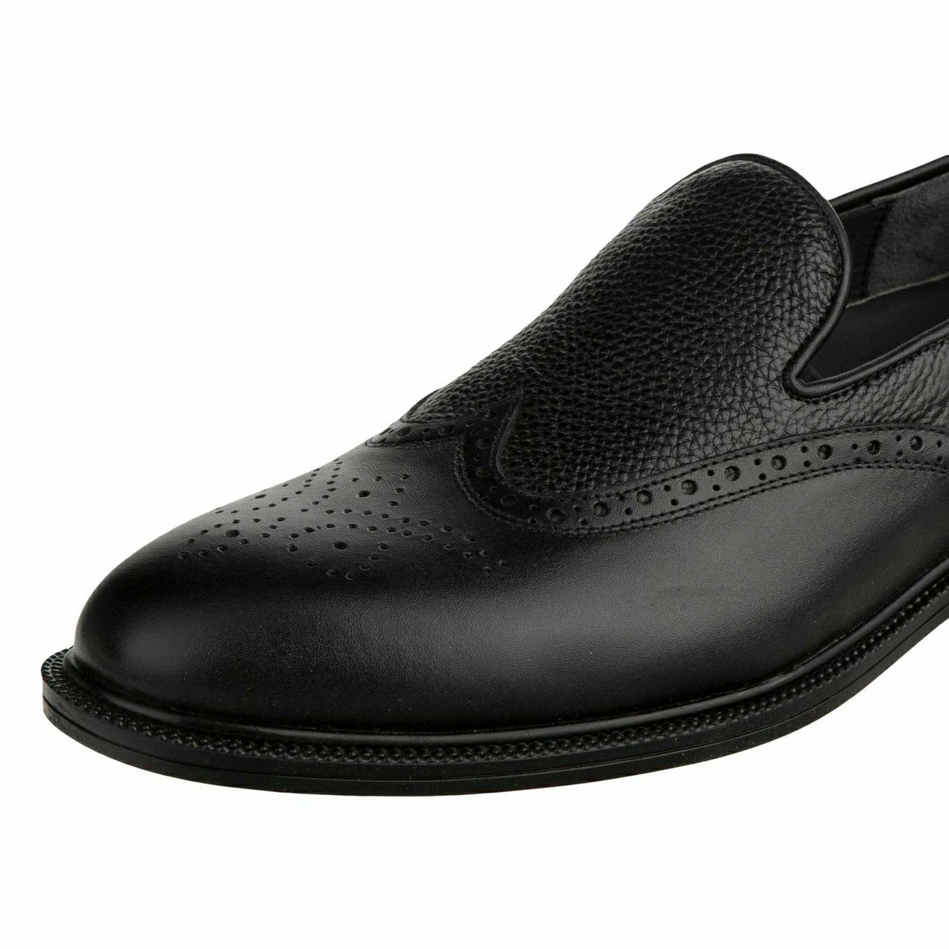 کفش مردانه بلوط مدل چرم طبیعی کد A503101 -  - 6