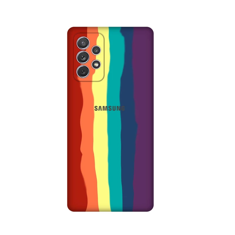 کاور طرح رنگین کمان کد 007 مناسب برای گوشی موبایل سامسونگ Galaxy A32 4G