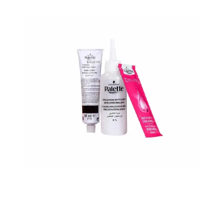 کیت رنگ مو پلت مدل deluxe شماره 7-77 حجم 50 میلی لیتر رنگ مسی آتشی