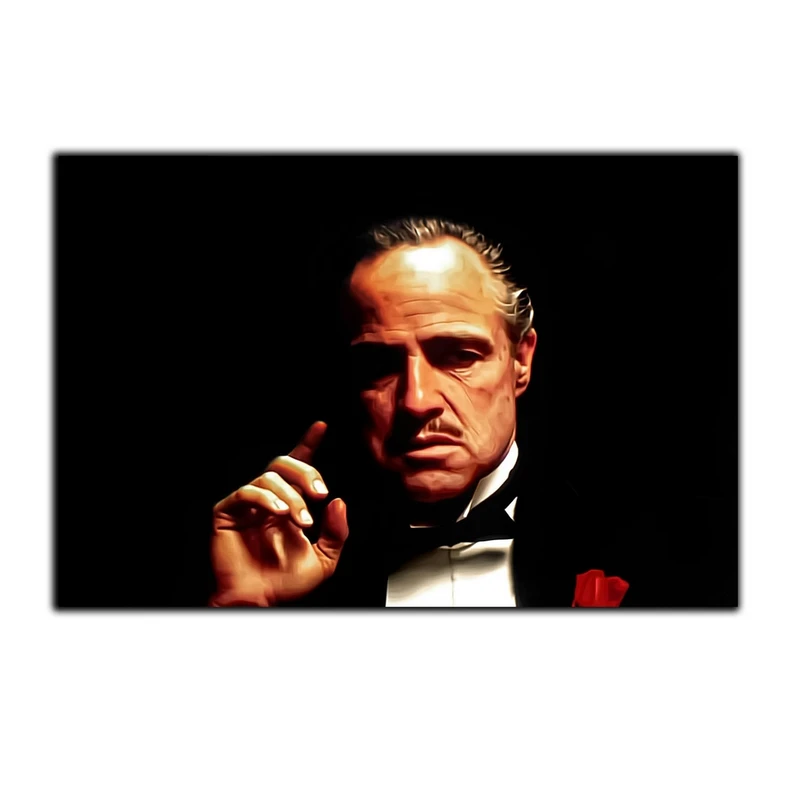 تابلو شاسی بکلیت طرح بازیگر هالیوود مارلون براندو سینمایی پدر خوانده مدل SH-S4058