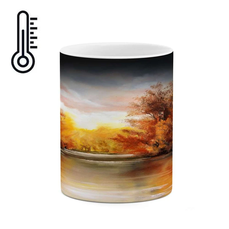 ماگ حرارتی کاکتی مدل نقاشی کد mgh13769