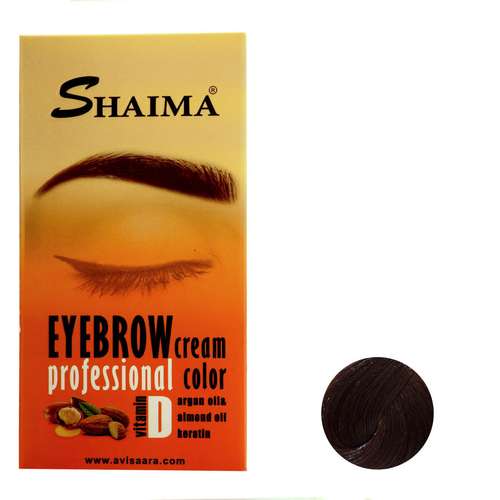کیت رنگ ابرو شایما شماره CIN5-E6.85 حجم 30 میلی لیتر رنگ بلوند دارچینی تیره