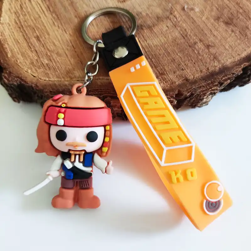 جاکلیدی مدل سیلیکونی طرح دزدان دریایی کد DB20 مجموعه 3 عددی