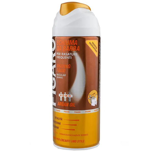 فوم اصلاح فیگارو مدل ARGAN OIL حجم 400 میلی لیتر