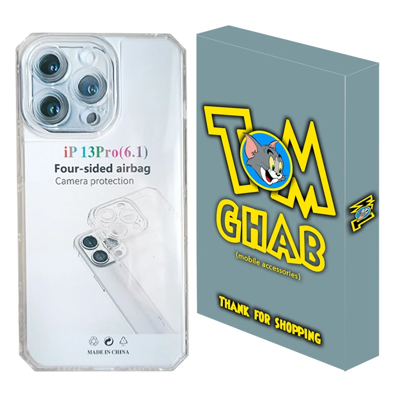 کاور تام قاب مدل ژله ای مناسب برای گوشی موبایل اپل iPhone 13 Pro