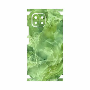 MAHOOT Green-Crystal-Marble-FullSkin Cover Sticker for Xiaomi 11 Lite 5G NE