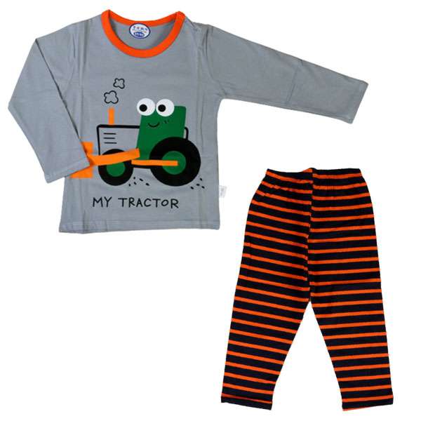 ست تی شرت و شلوار نوزادی مدل chb4816