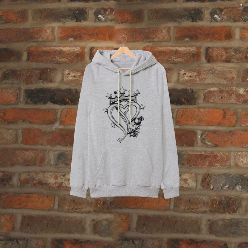 هودی زنانه مدل قلب کد AA95