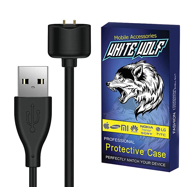 کابل شارژ وایت ولف مدل WF-Cable مناسب برای ساعت هوشمند شیائومی Band 5/6/7