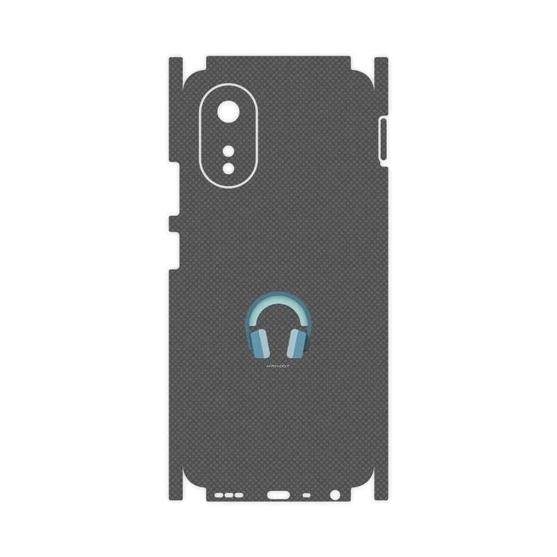 برچسب پوششی ماهوت مدل Minimal Headphone Icon-FullSkin مناسب برای گوشی موبایل اپو A38