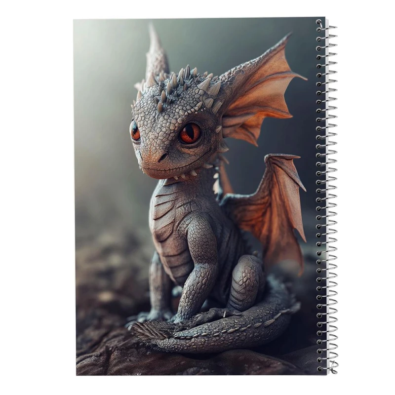 دفتر شطرنجی 50 برگ مدوپد طرح اژدها کد DF16807