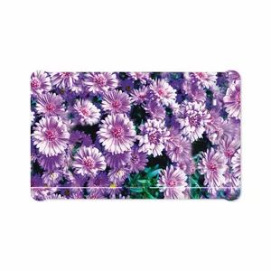 برچسب پوششی ماهوت مدل Purple-Flower مناسب برای تبلت سامسونگ Galaxy Tab E 9.6 2015 T560