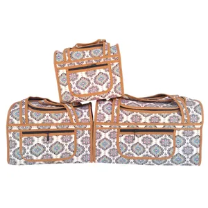 ساک لوازم کودک و نوزاد مدل کرپ مجموعه 3 عددی