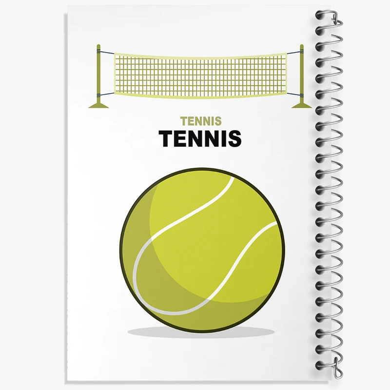 دفتر مشق 100 برگ خندالو طرح تنیس کد N887
