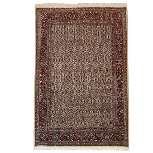 فرش دستباف شش متری طرح ماهی سراسر کد1420