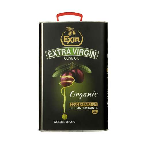 روغن زیتون ارگانیک فرابکر اکسیر - 3 لیتر