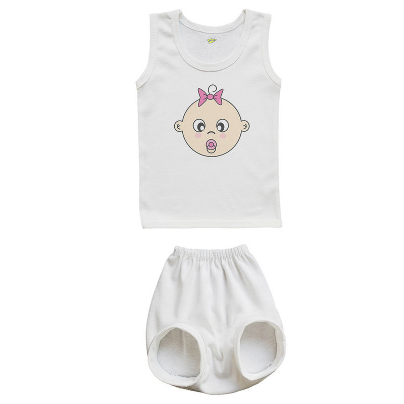 ست تاپ و شورت نوزادی کارانس مدل SS-3071