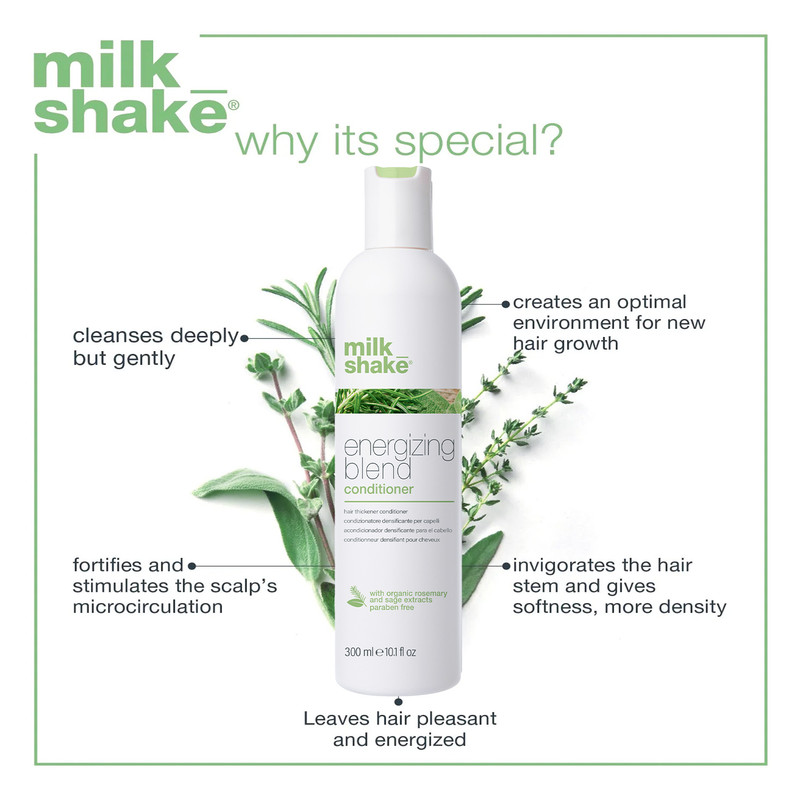 نرم‌کننده مو میلک شیک مدل انرژی دهنده حجم 300 میلی‌لیتر